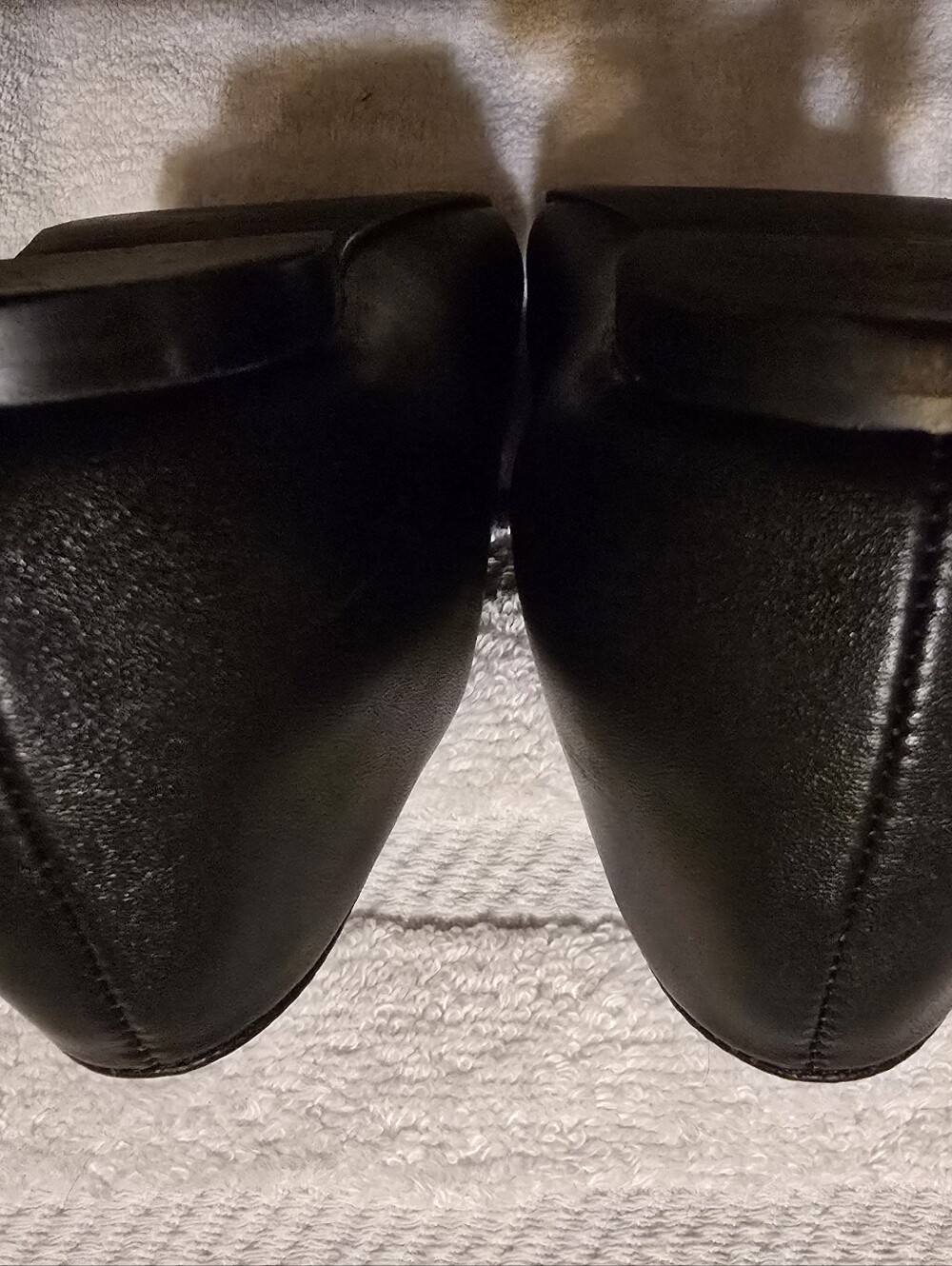 Strange Cvlt Lydia Coffin Flats Black Vegan Leather Cross Goth Size 8 NWOT - Picture 4 of 7